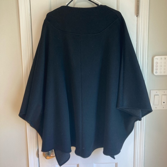 Michael Kors Wool Poncho Jacket - Picture 2 of 2